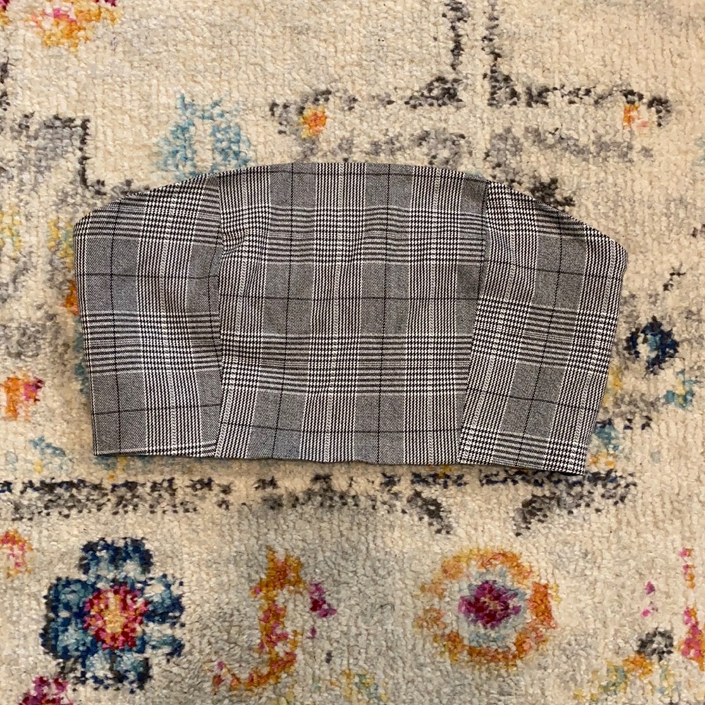 Forever21 bandeau crop top